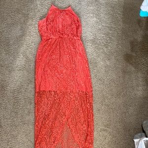 Maxi Dress with Halter Top - size L - will fit M